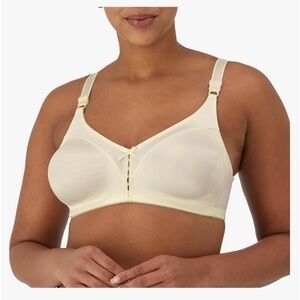 NWT Bali Women's Double Support Wireless Bra,Comfortsoft Wirefree Bra,Df3820